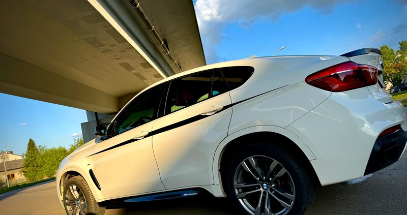 BMW X6 cena 167900 przebieg: 137000, rok produkcji 2015 z Barcin małe 781